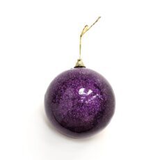 8720983263248 1 Mica 8cm Unbreakable Purple Christmas Bauble.jpg